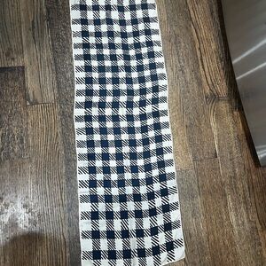 Vintage Echo Navy Silk Scarf